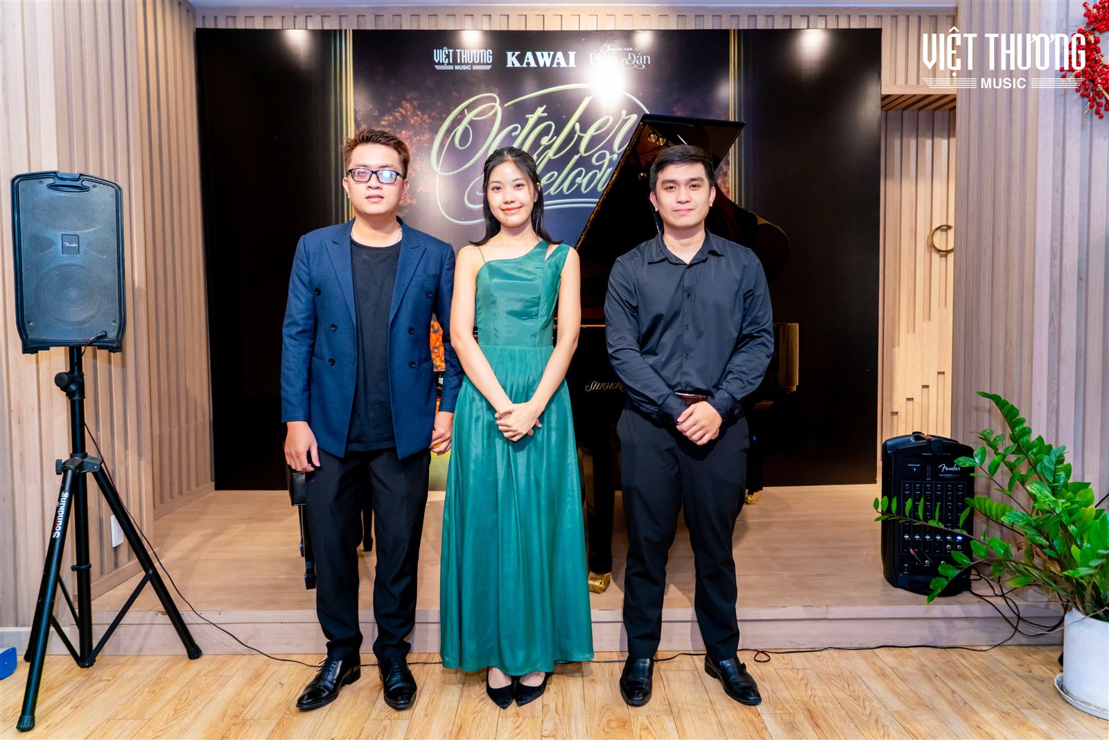 Ba nghệ sĩ trẻ của đêm nhạc October Melodies