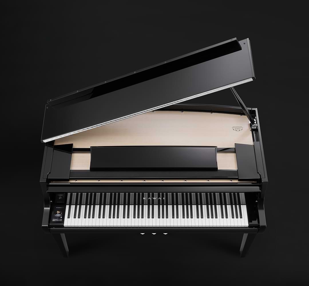 Kawai NOVUS NV12 — dáng vẻ ngoài của một cây grand piano thật