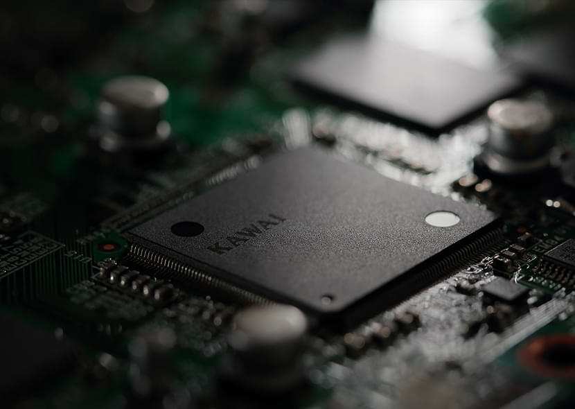 Chip xử lý âm thanh KAWAI trên bo mạch NV6