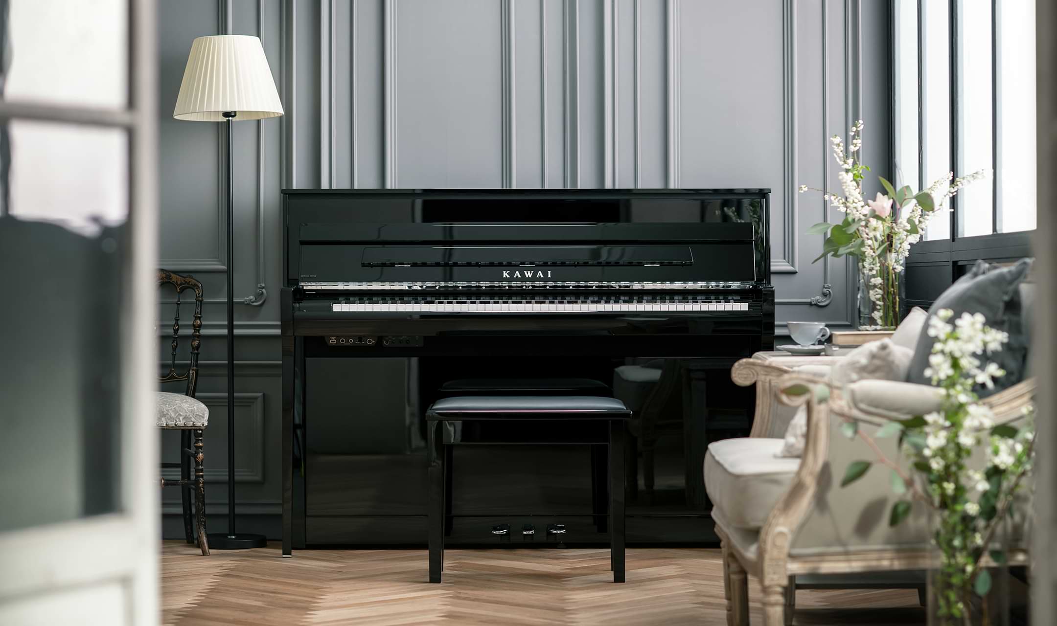 Kawai NOVUS NV6 trong không gian sống hiện đại