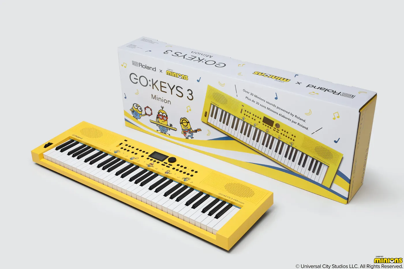 Roland GO:KEYS 3 Minion kèm hộp đàn in hình Minions